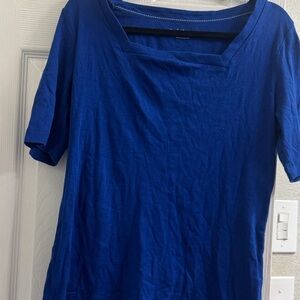 Croft & Barrow Royal Blue Short Sleeve Tee